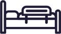 Movable side arms icon