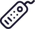 Hard-wired remote icon